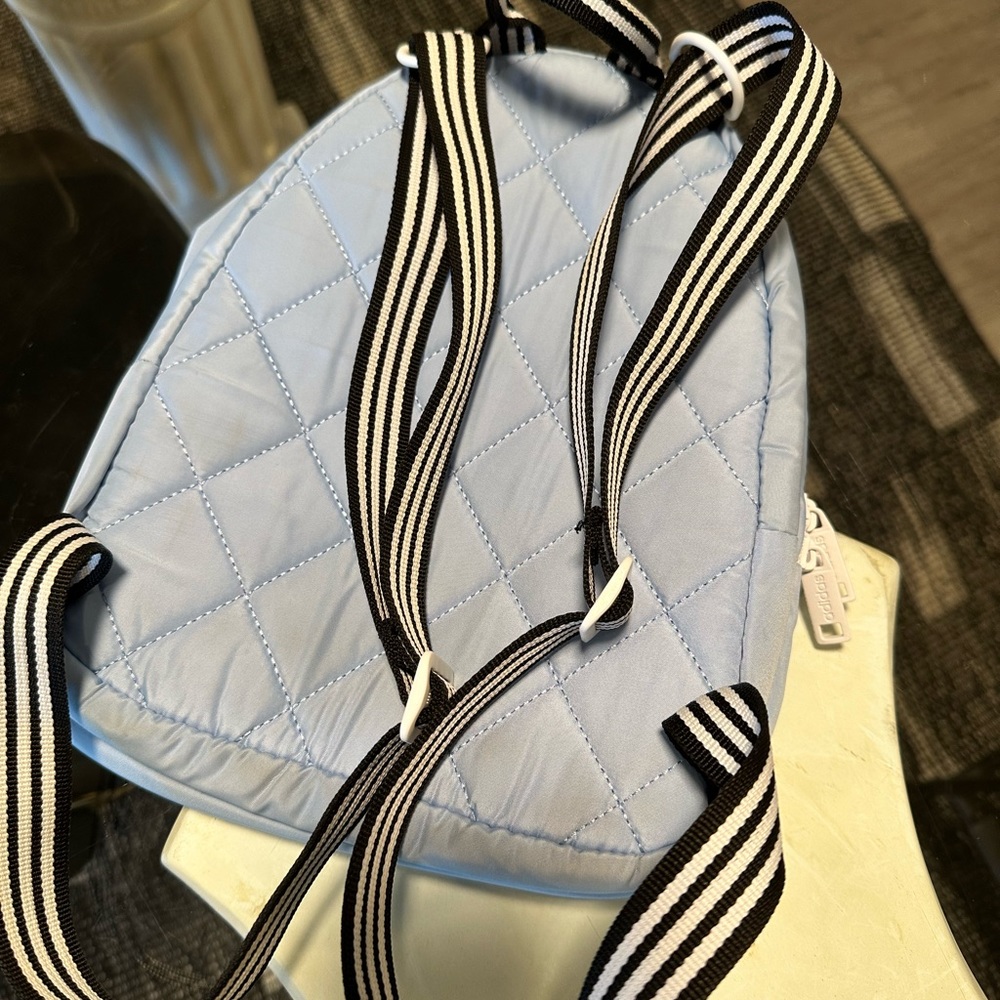 Adidas baby blue mini backpack - Picture 2 of 4